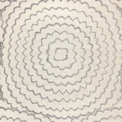 FEATHER BLOOM SISAL DOVE Grasscloth Wallcovering by Schumacher