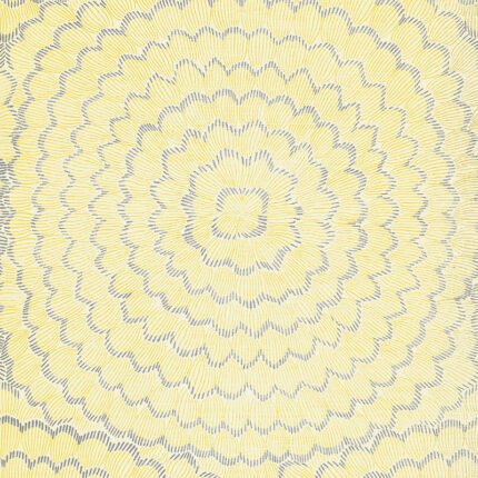 FEATHER BLOOM SISAL SUN & FOG Grasscloth Wallcovering by Schumacher