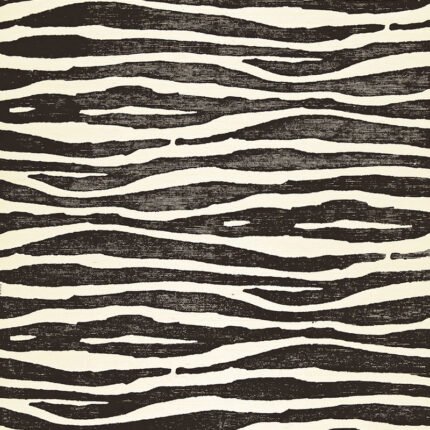 RIPPLE SISAL ZEBRA Grasscloth Wallcovering by Schumacher