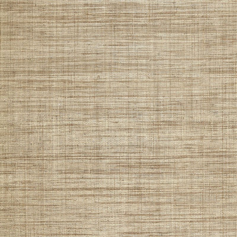 5006201.jpg WESTON RAFFIA WEAVE GREY Wallpaper by Schumacher - Image 1