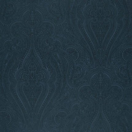 BRECKENRIDGE PAISLEY LAPIS Wallpaper by Schumacher