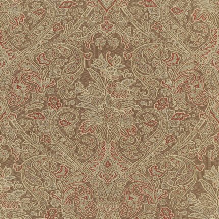 SINCLAIR PAISLEY VICUNA Wallcovering by Schumacher