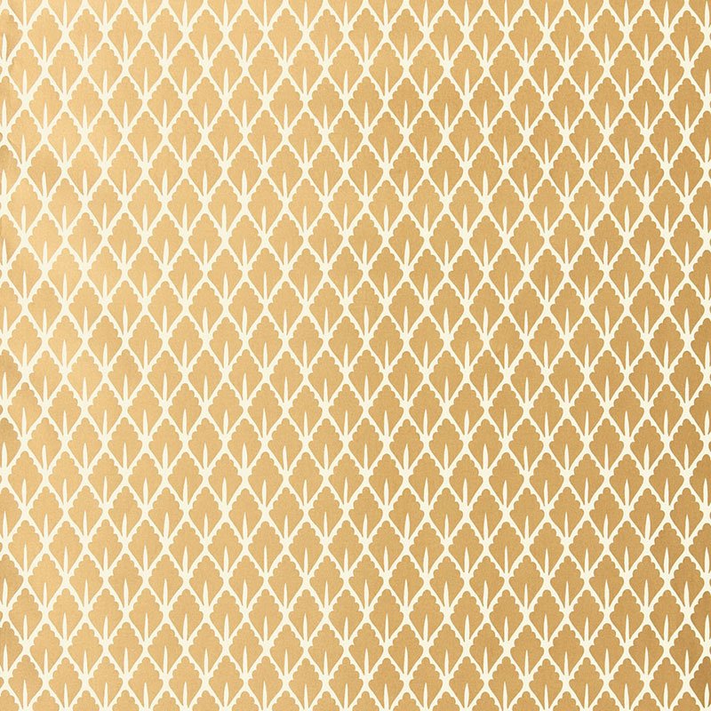5006671.jpg MUGHAL LEAF BURNISHED GILT Wallpaper by Schumacher - Image 1
