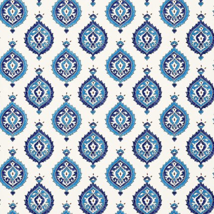Samovar PEACOCK Wallpaper by Schumacher