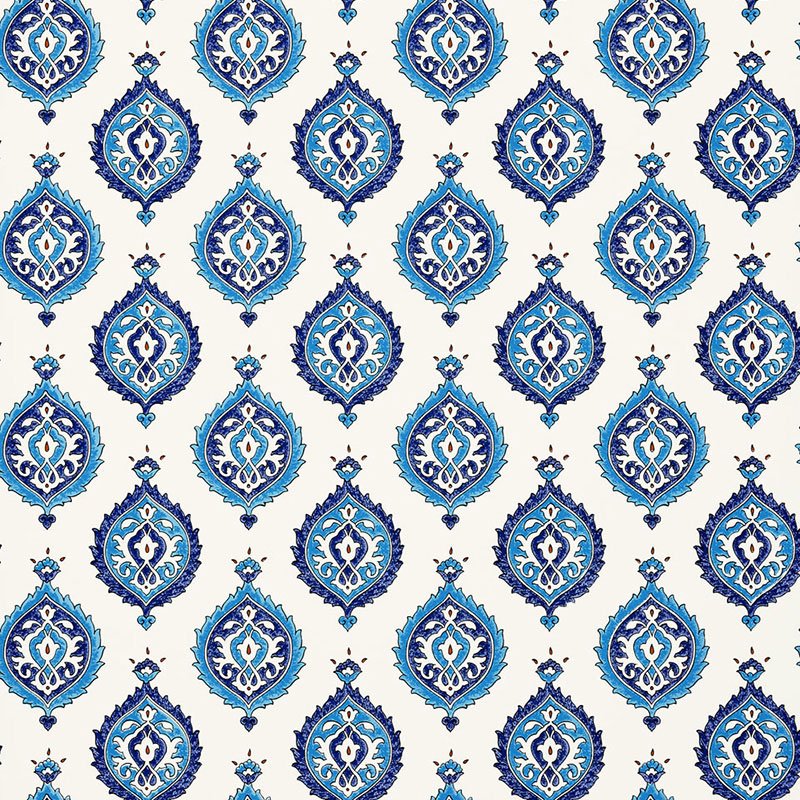 5006680.jpg Samovar PEACOCK Wallpaper by Schumacher - Image 1