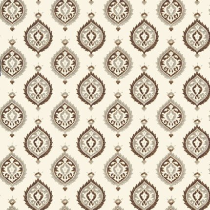 Samovar SEPIA Wallpaper by Schumacher