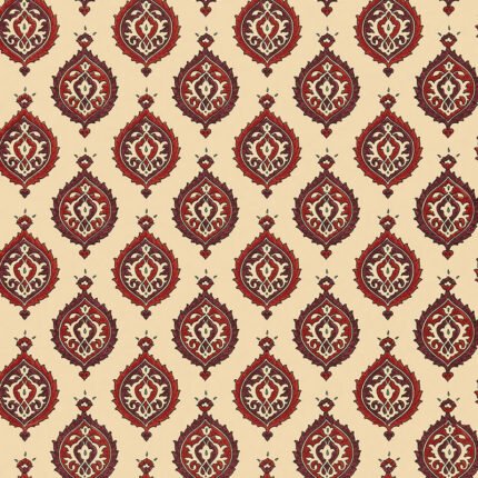 Samovar POMEGRANATE Wallpaper by Schumacher