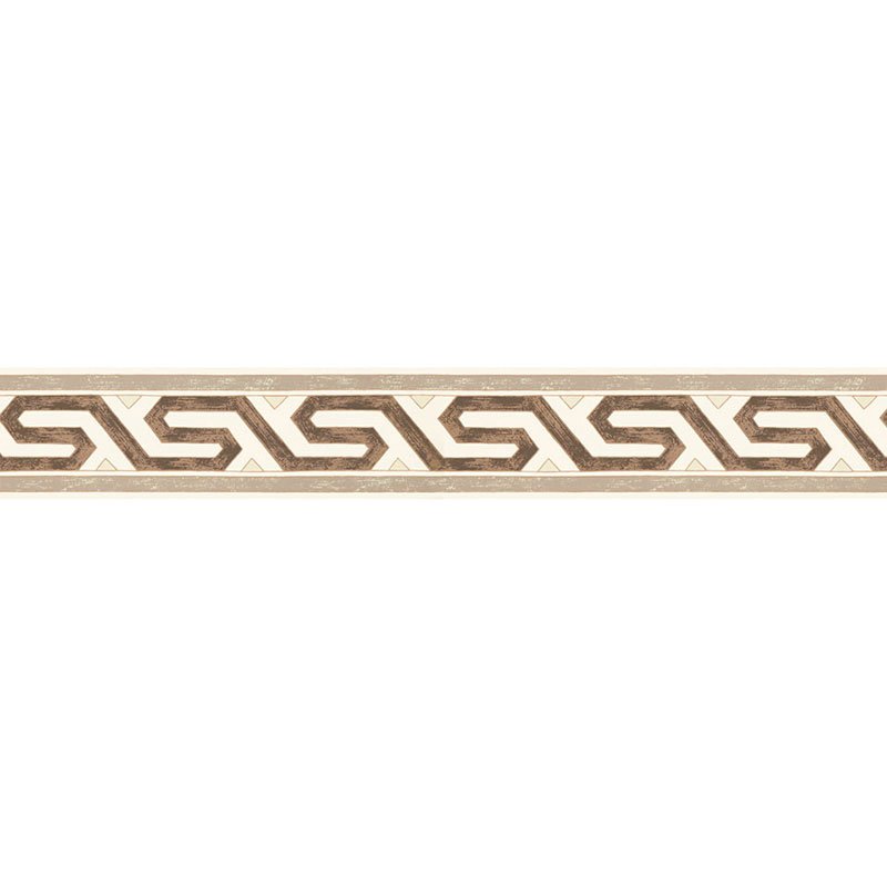 5006721.jpg BOSPHORUS BORDER SEPIA Wallcovering by Schumacher - Image 1