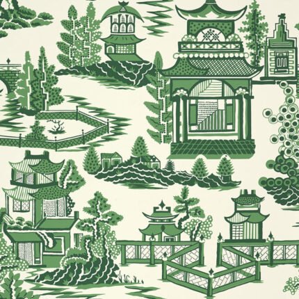 NANJING JADE Wallpaper by Schumacher