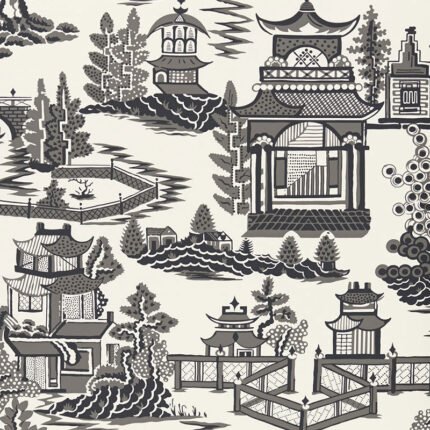 NANJING SMOKE Wallpaper by Schumacher