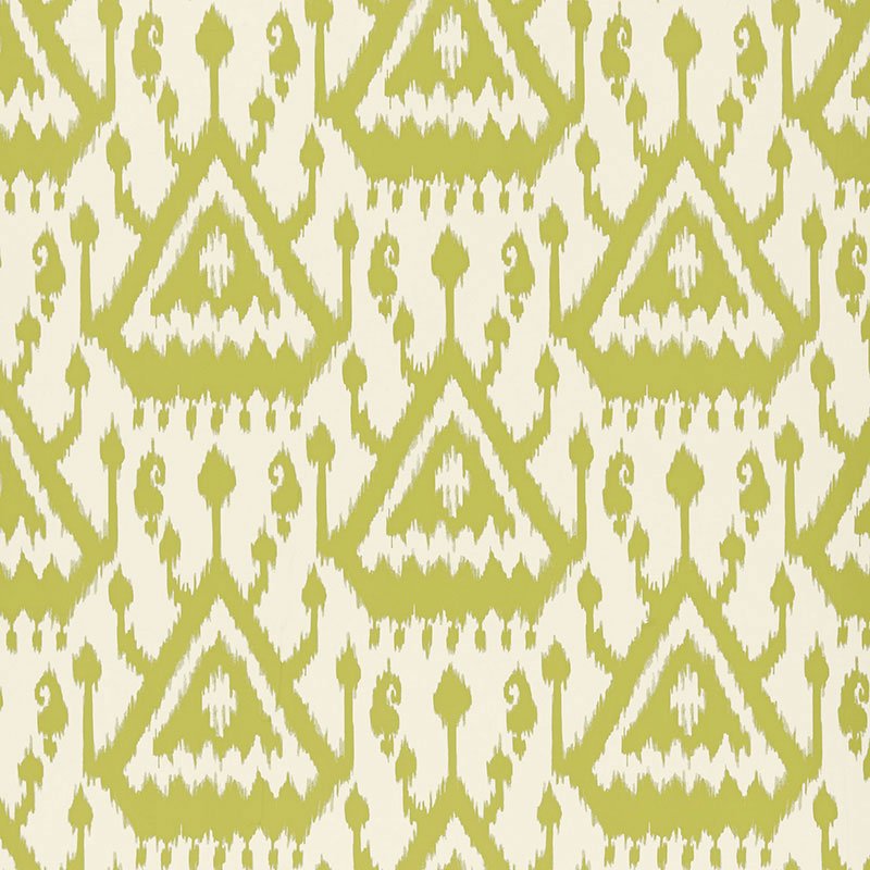 5006953.jpg VIENTIANE IKAT PALM Wallpaper by Schumacher - Image 1