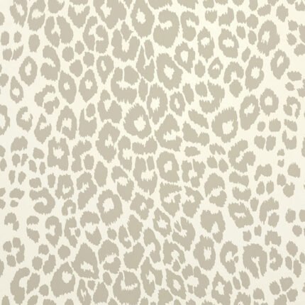 ICONIC LEOPARD LINEN Wallpaper by Schumacher