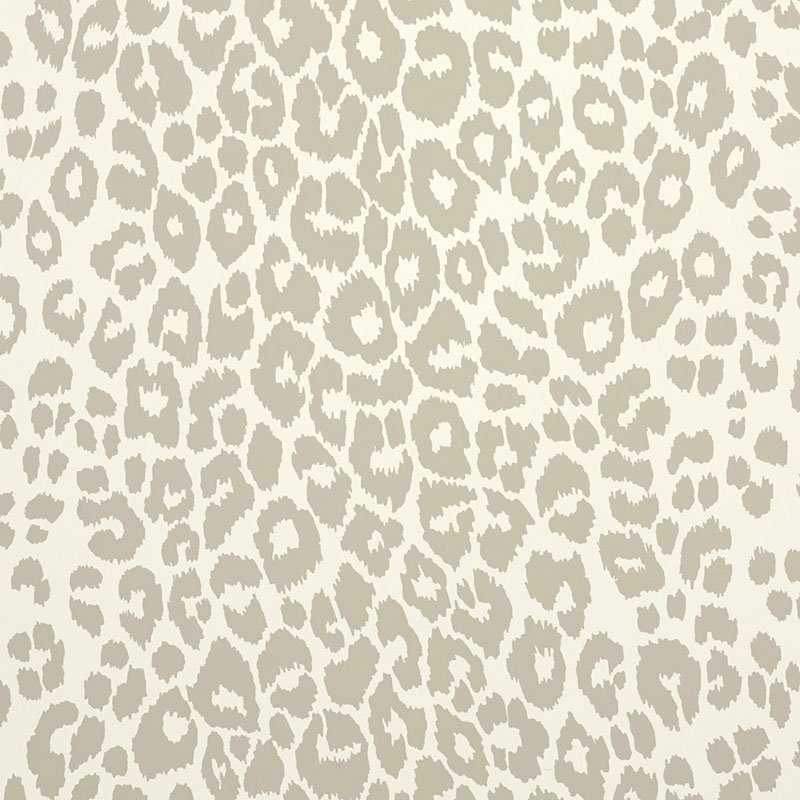5007011.jpg ICONIC LEOPARD LINEN Wallpaper by Schumacher - Image 1
