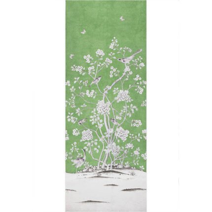 CHINOIS PALAIS PANEL LETTUCE Wall Mural Panel by Schumacher