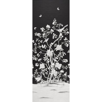CHINOIS PALAIS PANEL NOIR Wall Mural Panel by Schumacher