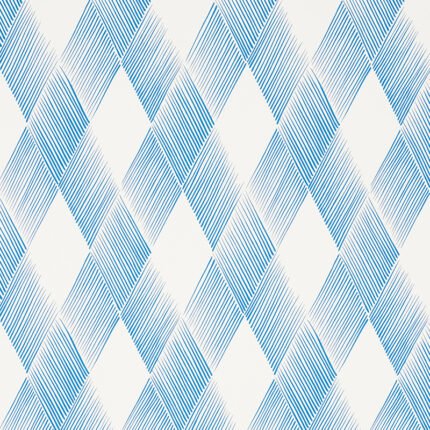 Fetlock BLUE Wallpaper by Schumacher