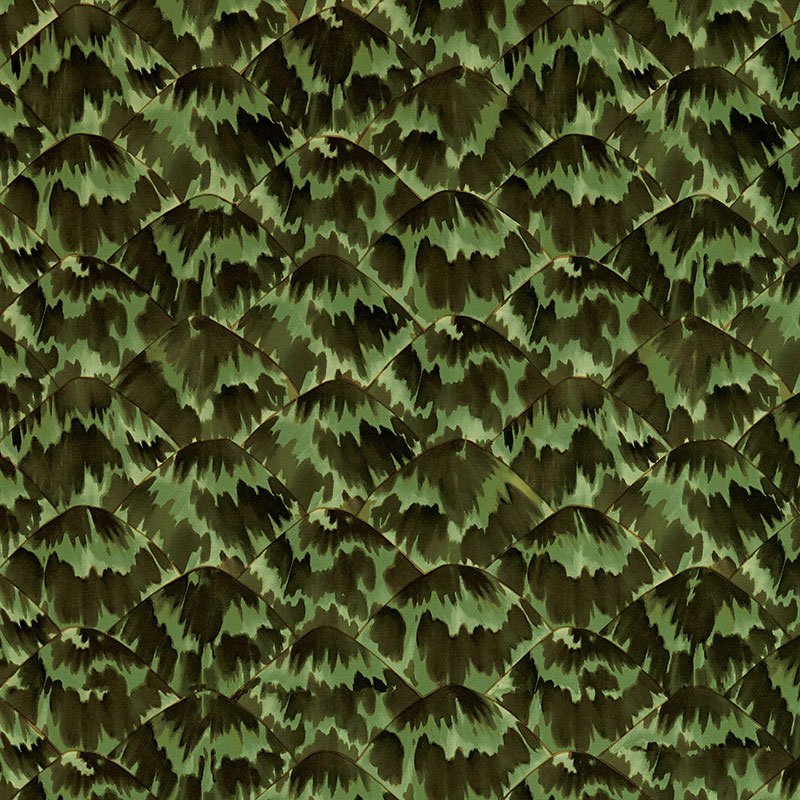 5007451.jpg TORTOISE AMAZON Wallpaper by Schumacher - Image 1
