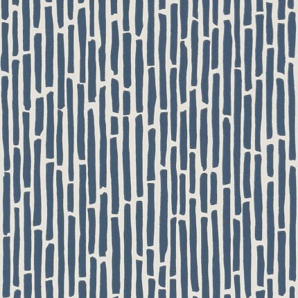 BAMBOO MARINE Wallpaper by Schumacher