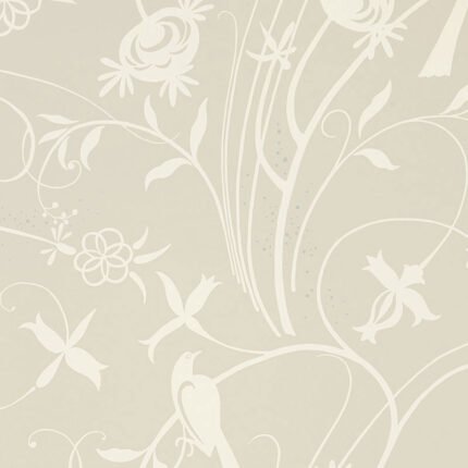 SKY MEADOW LINEN Wallpaper by Schumacher