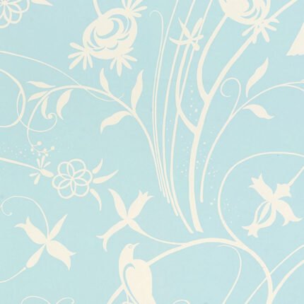 SKY MEADOW LIGHT BLUE Wallpaper by Schumacher