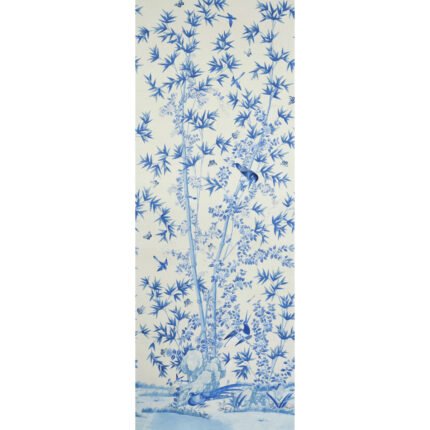BRIGHTON PAVILION PANEL BLUE Wall Mural Panel by Schumacher