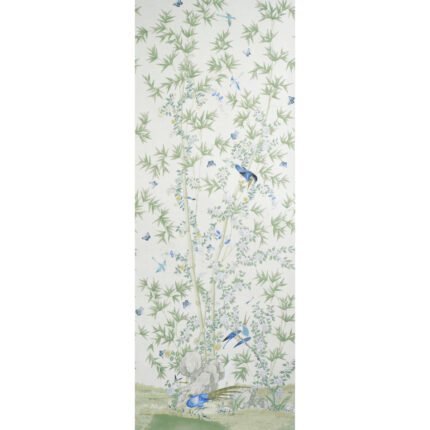 BRIGHTON PAVILION PANEL GREEN Wall Mural Panel by Schumacher