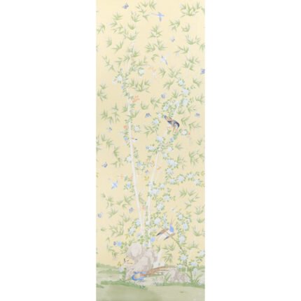 BRIGHTON PAVILION PANEL YELLOW Wall Mural Panel by Schumacher