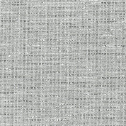 ANODIZED RAFFIA PLATINUM Wallpaper by Schumacher