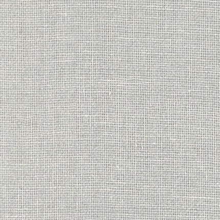 LINEN GESSO SILVER Wallpaper by Schumacher