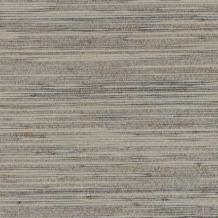 BURNISHED RAFFIA BURNISHED SILVER Wallpaper by Schumacher