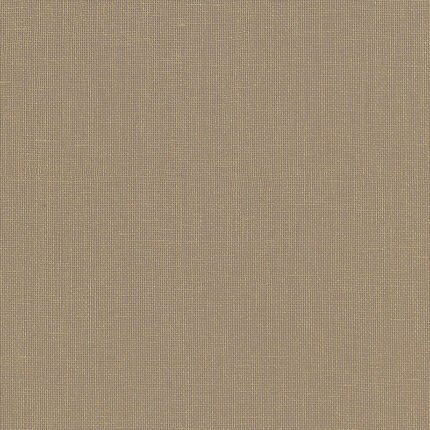 GILDED LINEN COCOA & GOLD Wallpaper by Schumacher
