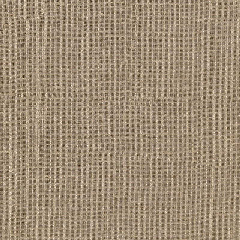 5007848.jpg GILDED LINEN COCOA & GOLD Wallpaper by Schumacher - Image 1
