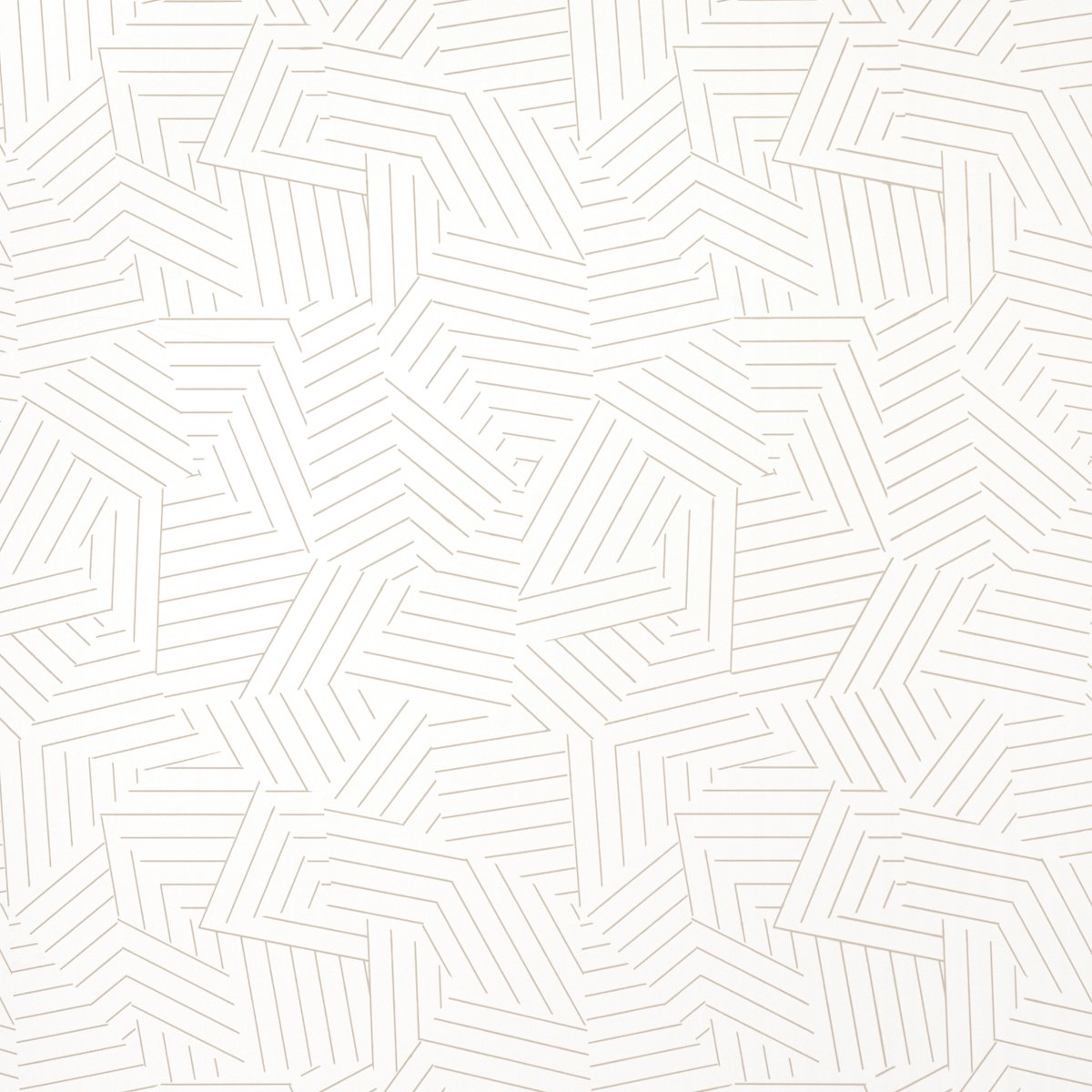 5007970.jpg DECONSTRUCTED STRIPE GREIGE Wallpaper by Schumacher - Image 1