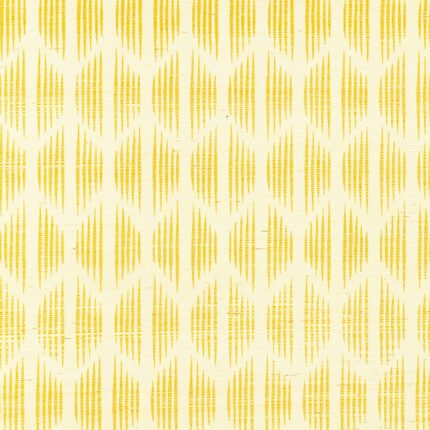 OVINGTON SISAL YELLOW Grasscloth Wallcovering by Schumacher