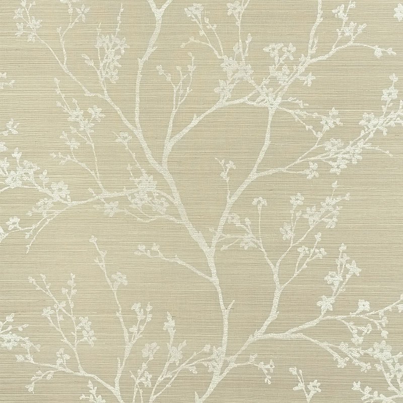 5008291.jpg TWIGGY SISAL FOG Grasscloth Wallcovering by Schumacher - Image 1