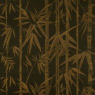GOLD ON JET Grasscloth