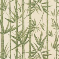 GREEN Grasscloth