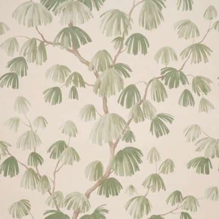 WEEPING PINE GREEN Wallcovering by Schumacher