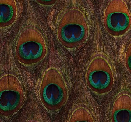 PEACOCK ORE PEACOCK Panel by Schumacher