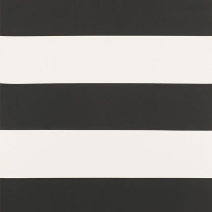 BAXTER STRIPE CARBON Wallpaper by Schumacher