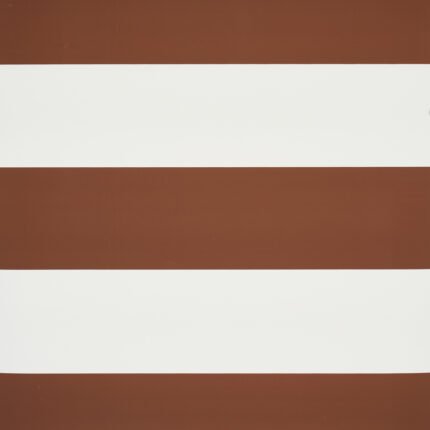 BAXTER STRIPE BROWN Wallpaper by Schumacher