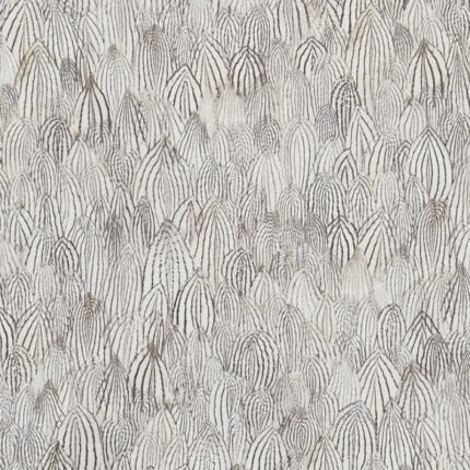 Feathers ZEBRA Wallpaper by Schumacher