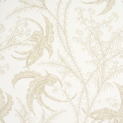 Ocean Toile SAND Wallcovering by Schumacher