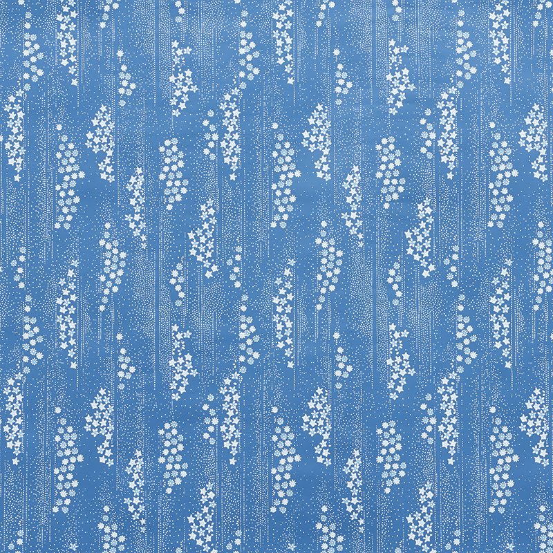 5008740.jpg TAKI FLORAL INDIGO Wallpaper by Schumacher - Image 1