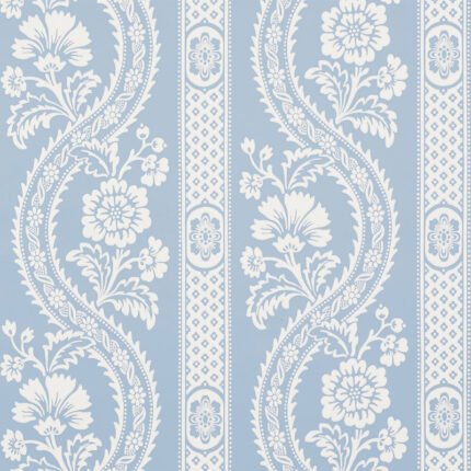 VERSAILLES BLUE Wallpaper by Schumacher