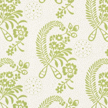 MILLICENT LEAF Wallpaper by Schumacher