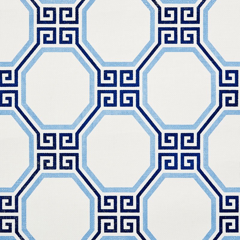 5008890.jpg OCTAVIA PAPERWEAVE MARINE Grasscloth Wallcovering by Schumacher - Image 1
