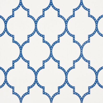 ALGIERS PAPERWEAVE BLUE Wallpaper by Schumacher
