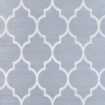 ALGIERS SISAL CHAMBRAY Wallpaper by Schumacher