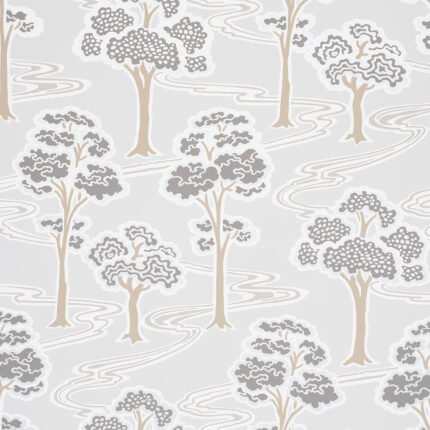 TREE RIVER MOONSTONE Wallcovering by Schumacher